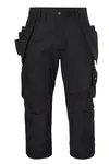 3/4 Handwerker-Hose für Damen, Stretch