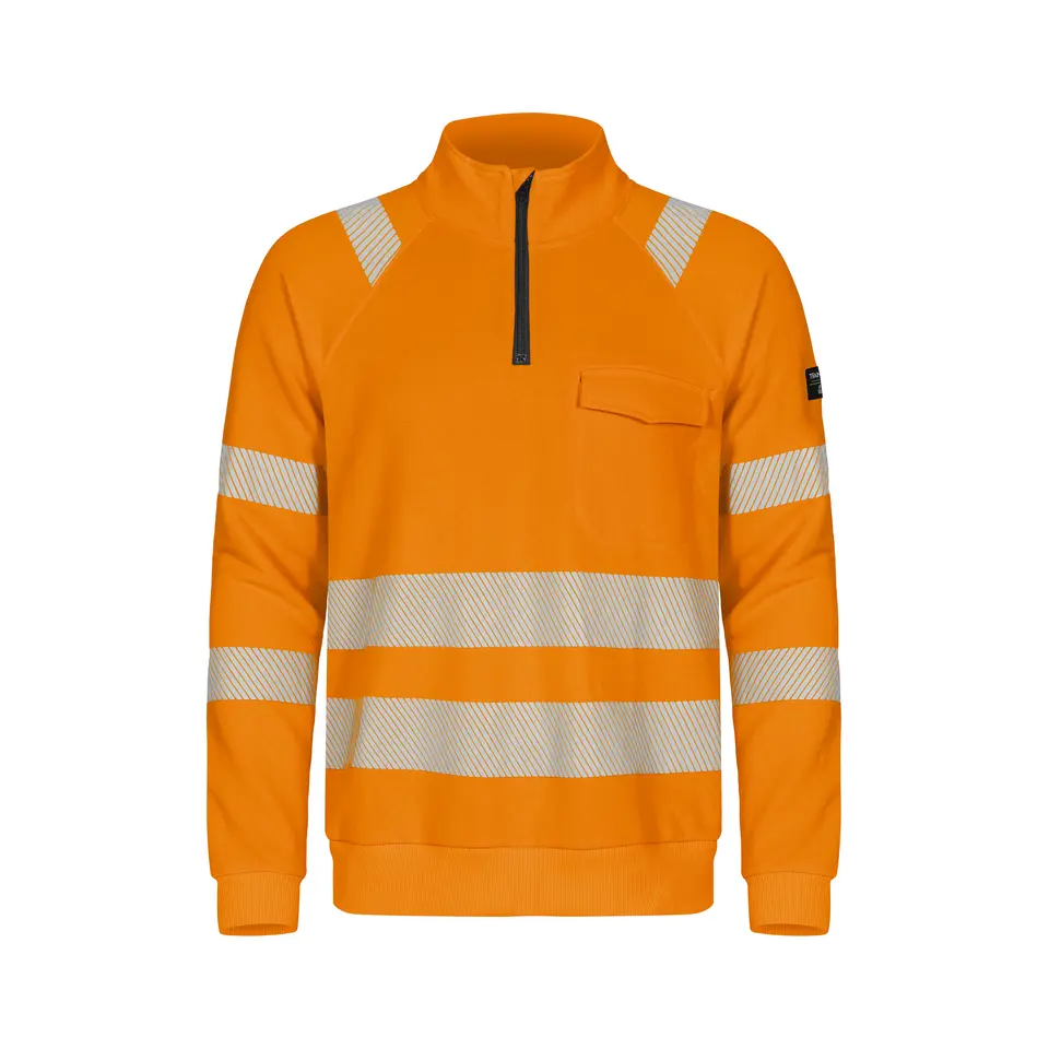 Sweatshirt half-zip varsel