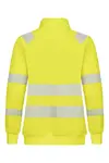 Damsweatshirt half-zip varsel
