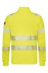Flamskyddad half-zip T-shirt l.ä.