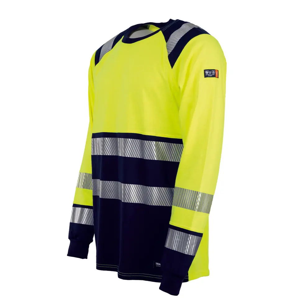 FR HI-VIS T-Shirt 1/1 Arm - metallfrei