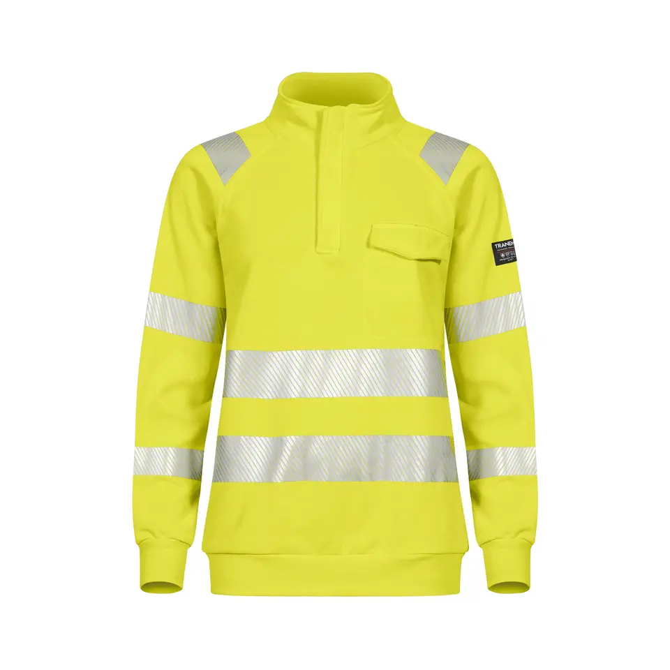 FR HI-VIS Sweatshirt für Damen - PFAS + METALLFREI