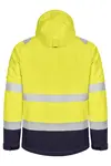 FR HI-VIS Winterjacke mit  Kapuze - Metallfrei