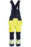 FR HI-VIS Latzhose, doppellagig - metallfrei