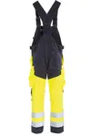 FR HI-VIS Latzhose, doppellagig - metallfrei
