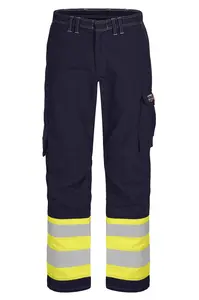 FR HI-VIS Bundhose, doppellagig - metallfrei