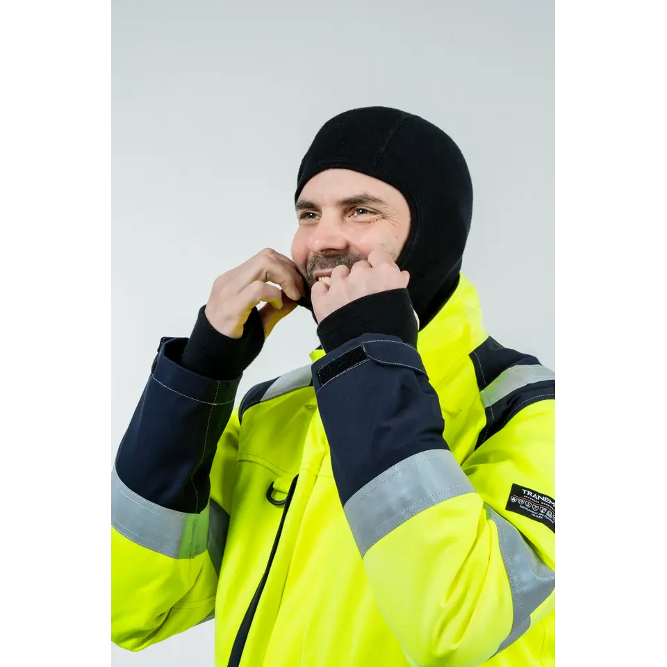 Flamskyddad undertröja med huva / balaklava