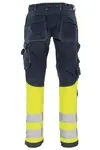 FR HI-VIS Bundhose, Stretch - metallfrei