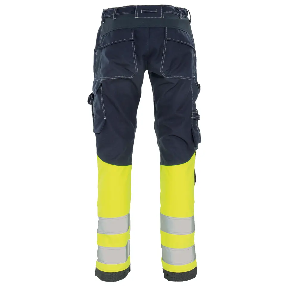 FR HI-VIS Bundhose, Stretch - metallfrei