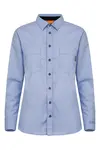 FR Business-Bluse für Damen, Stretch - metallfrei
